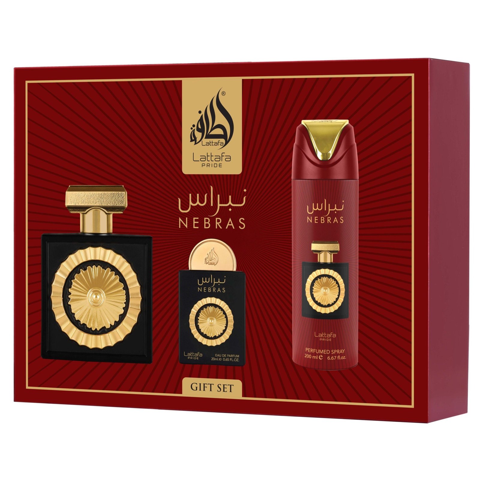Gift set Nebras - Lattafa pride