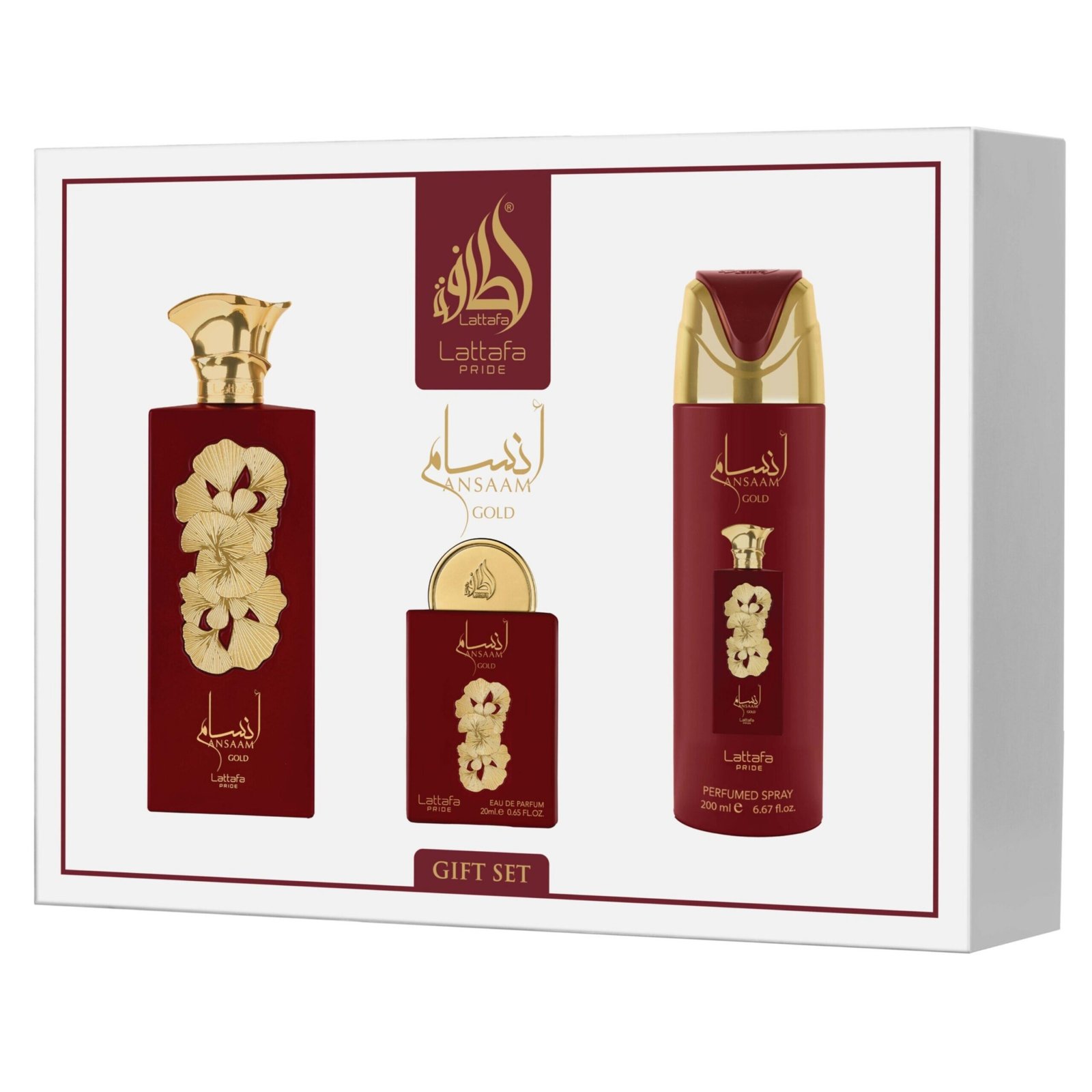 Gift set Ansaam gold - Lattafa pride