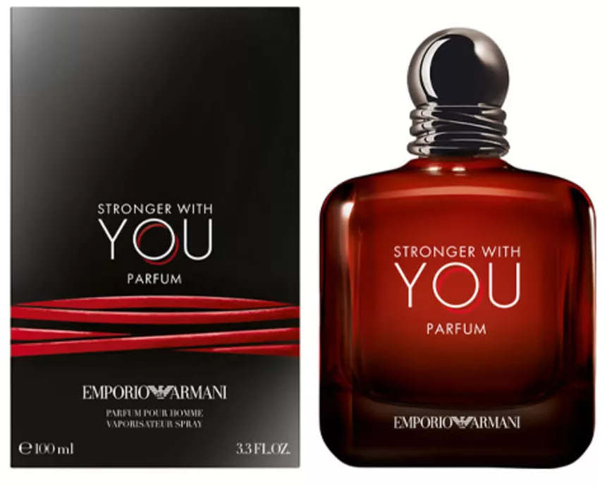 EMPORIO ARMANI STRONGER WITH YOU PARFUM 100ML – Image 2